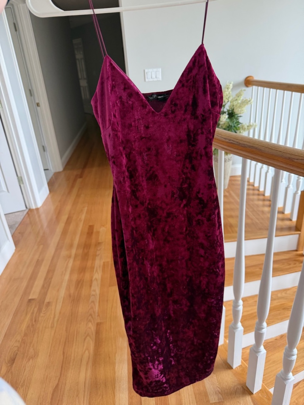 NWT Fashion Nova Velvet Midi Dress